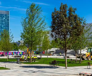 Plac Centralny Warszawa, sierpień 2025