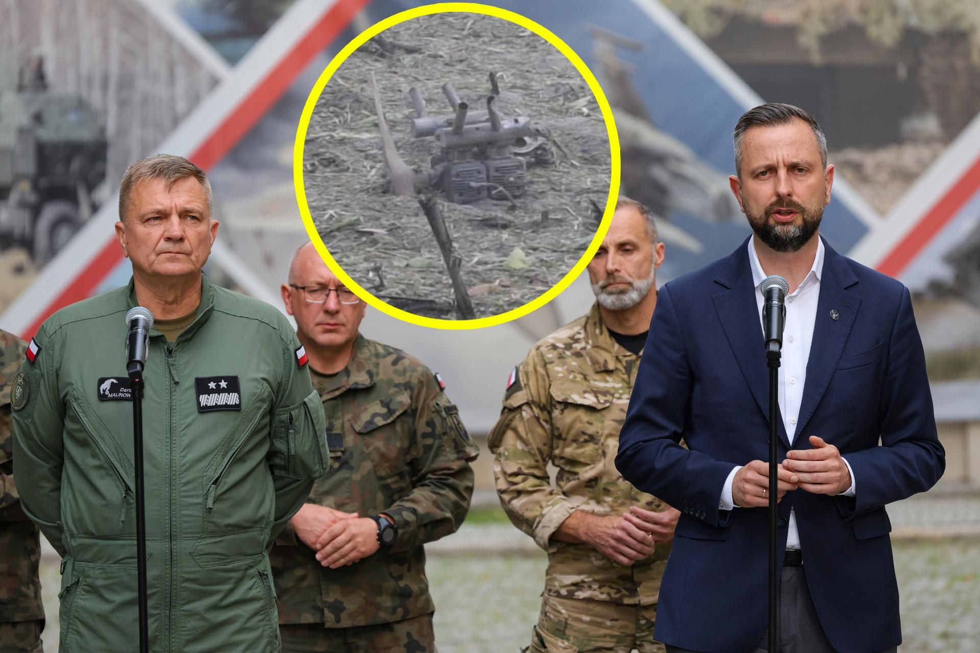 Konferencja Kosiniaka-Kamysza w sprawie drona z Osin. "Mamy do czynienia z prowokacj…