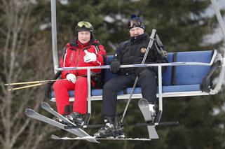 Zjeżdżajcie! Dwóch dyktatorów pogodziło się na nartach 