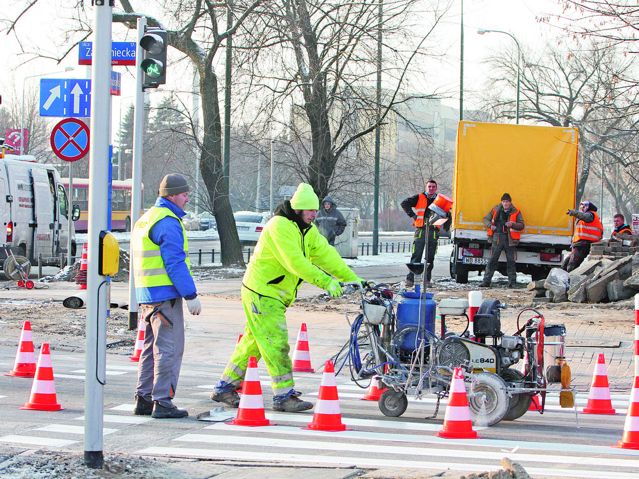 Drogowcy zakokrokowali Ostrobramską