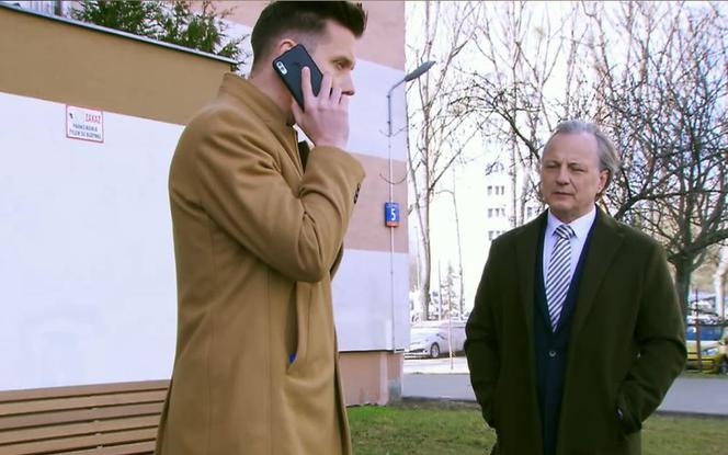 Na Wspólnej odc. 3281. Darek Żbik (Michał Mikołajczak), Zakościelny (Dariusz Niebudek)