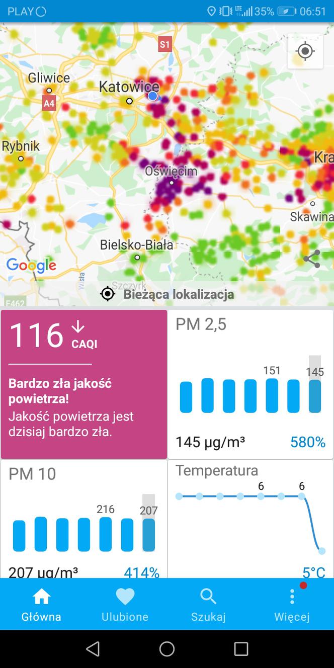Smog na Śląsku - 18 grudnia 2019 [ZDJĘCIA]