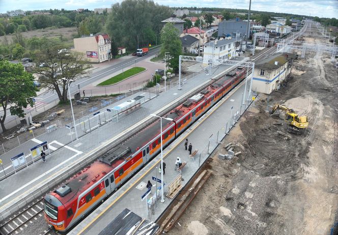 Trwa modernizacja stacji kolejowej na Mazurach. Wkrótce powstanie przejście podziemne