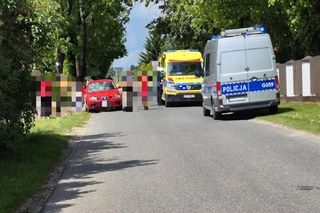 Pod Krakowem dzieci na hulajnodze wpadły pod samochód! Lądował śmigłowiec LPR