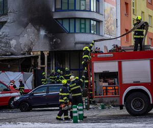 Wybuch w czeskiej restauracji