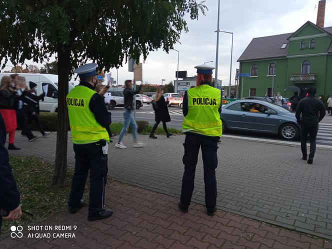 protest na Rondzie Gronowo