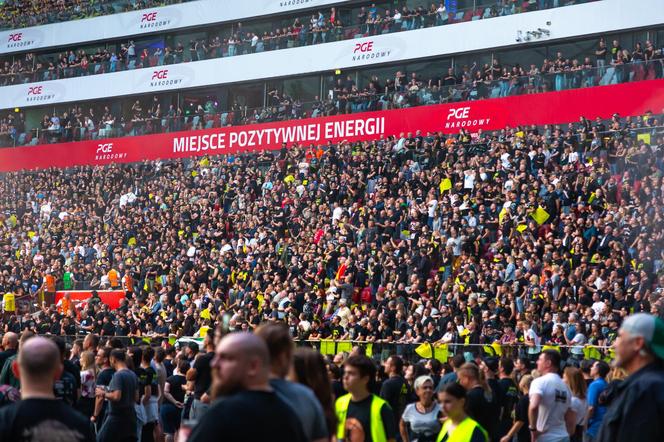 Koncert zespołu Metallica na PGE Narodowym w Warszawie