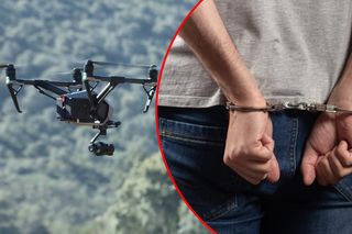 Młody Ukrainiec wydalony z Polski za latanie dronem nad Belwederem!