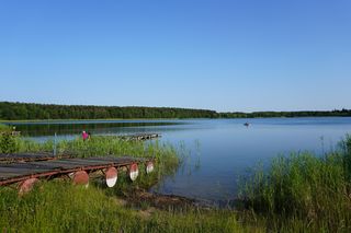 Spacer nad Jeziorem Krasne