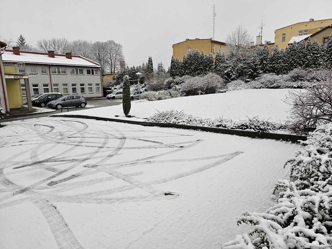 Śnieg spadł na święta. 