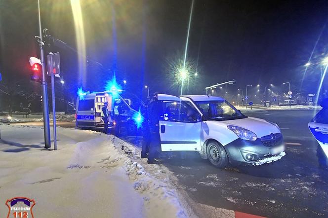 Na jednym z tyskich skrzyżowań policjanci zatrzymali pijanego kierowcę.