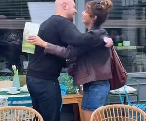 M jak miłość. Kama (Michalina Sosna) na planie