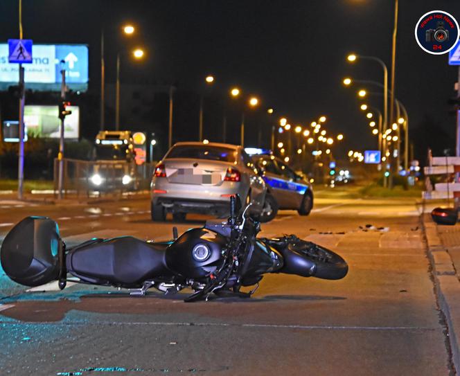 Ksiądz rozjechał motocyklistów na Łopuszańskiej