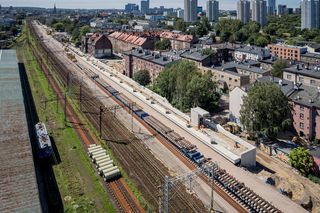 Przebudowa węzła kolejowego w Katowicach - sierpień 2025