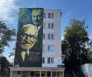 Nowy mural przy Marii Skłodowskiej-Curie 8 w Białymstoku