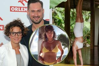 Żona Marcina Prokopa pręży smukłe ciało i zdradza sekret swojej sylwetki! Mówi o Ozempicu