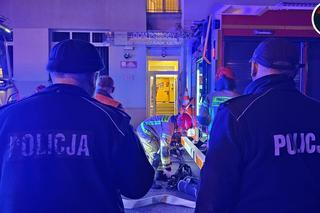 Dym i ogień w domu opieki. Uratowali kilkadziesiąt osób, jednej nie zdążyli