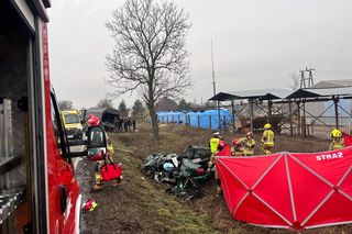 Muzyk disco polo zginął w strasznym wypadku. Audi wbiło się w ciężarówkę z żołnierzami