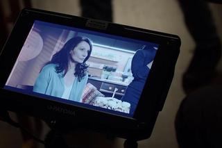 M jak miłość kulisy serialu na planie. Aleksandra (Małgorzata Pieczyńska)