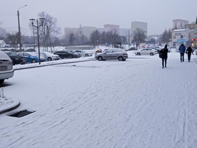 Zima w Świętokrzyskiem. Skarżysko-Kamienna w białym puchu. Zobacz zdjęcia