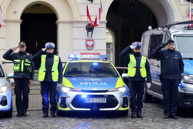 Hołd dla Mateusza Biernackiego. Tak policjanci upamiętnili zmarłego funkcjonariusza