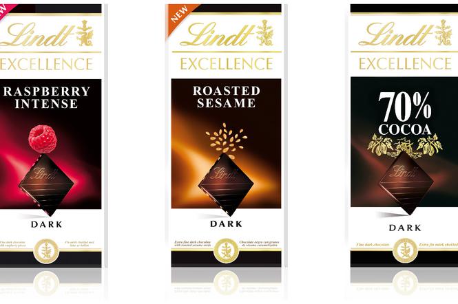 Nowe czekolady Lindt Excellence - Raspberry Intense i Roasted Sesame