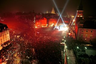 Plac Zamkowy w Warszawie 1999/2000