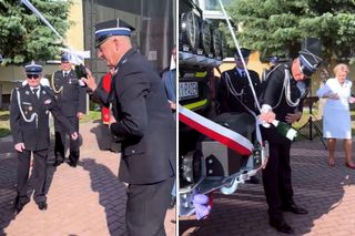 Niezniszczalna butelka szampana kontra „Krynia”. Strażacy z Podkarpacia w akcji 