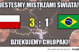 MEMY po meczu Polska - Brazylia. Tak internauci ocenili finał MŚ!