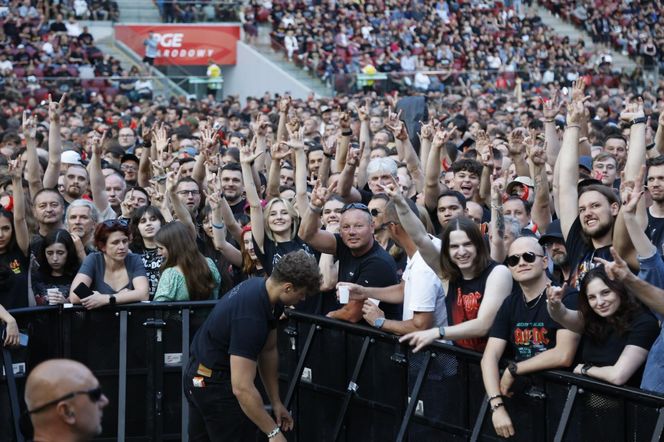Koncert AC/DC w Warszawie (4.07.2025) - część druga. Organizatorem koncertu jest Live Nation