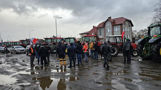 Protest rolników w Drawsku Pomorskim