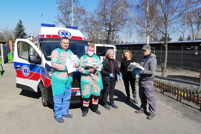 Schronisko dla zwierząt w Kaliszu przekazało medykom sprzęt ochronny 