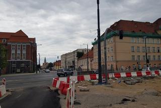 Prace w centrum Olsztyna nabierają tempa