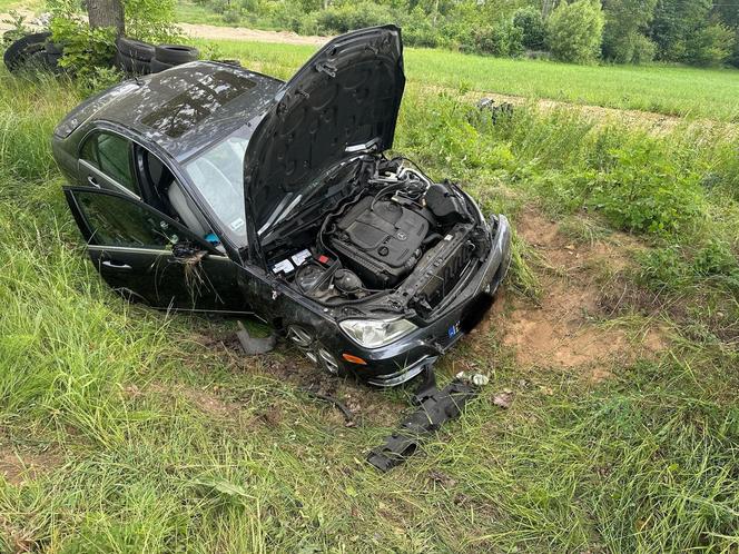 Wypadek na trasie Wizna - Jedwabne pod Łomżą! Jedna osoba trafiła do szpitala