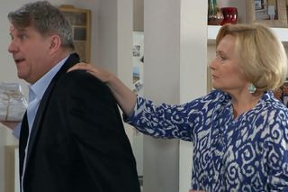 	Na Wspólnej, odcinek 3901. Marek Zimiński (Grzegorz Gzyl), Danka Lucyna Malec)