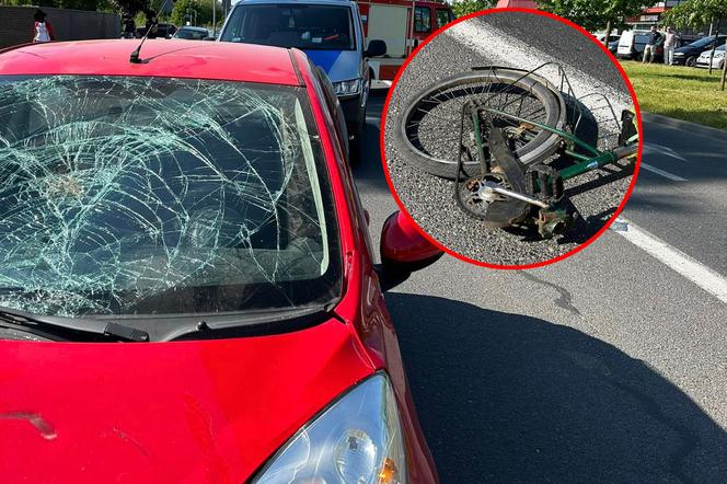 Horror na drodze. Jej rower pękł na pół! Potworny wypadek w Wyszkowie 