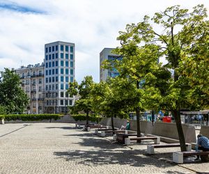 Dawny „szkieletor” przy placu Politechniki 4 w Warszawie