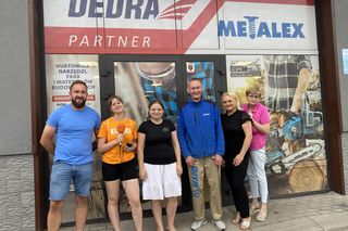 Wakacyjna wizyta radiowej ekipy w Hurtowni Metalex