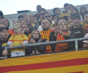 Korona Kielce - Lech Poznań. Zdjęcia kibiców na Exbud Arenie