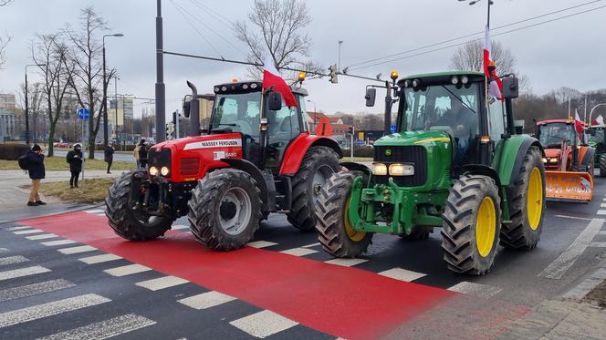 Protest rolników w Lublinie [GALERIA]