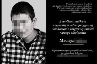 16-letni Maciek zginął w strasznym wypadku pod Człuchowem. Zadawałeś tyle pytań o Boga. Teraz poznałeś go osobiście