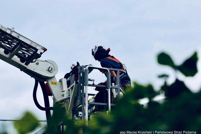 Strażacy interweniowali ponad 2000 razy w związku z pogodą. Najwięcej zgłoszeń z Małopolski