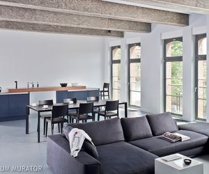 Salon w stylu industrialnym