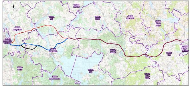 Co z drogą S16 na Mazurach. Wybrano alternatywny wariant. Jak będzie przebiegał? [MAPA]