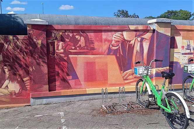 Nowy mural na Pogodnie