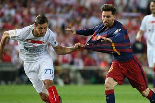 Grzegorz Krychowiak i Leo Messi