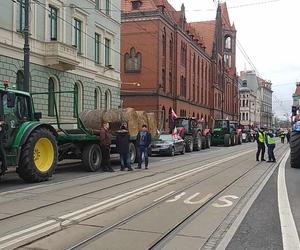 Protest rolników w Bydgoszczy