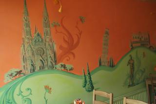 Artystyczne malowanie ścian, freski, murale, iluzj