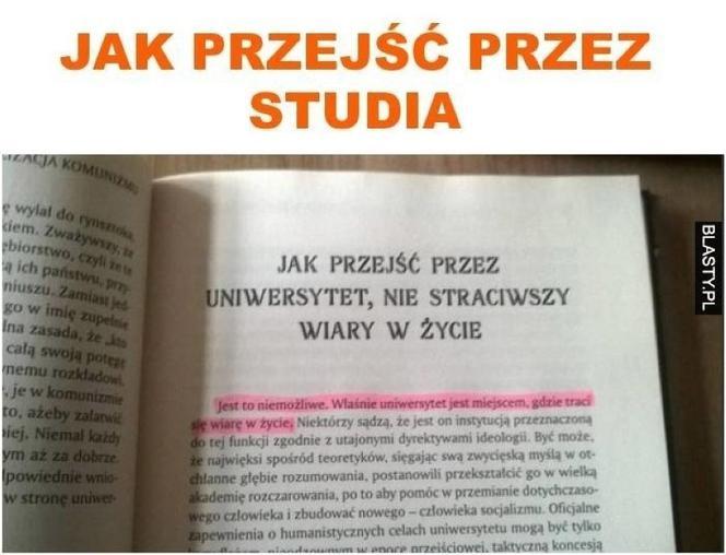 Początek roku akademickiego 2022/2023. Zobacz najlepsze memy o studiach i studentach!