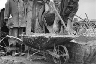 Budowa Nowej Huty w Krakowie